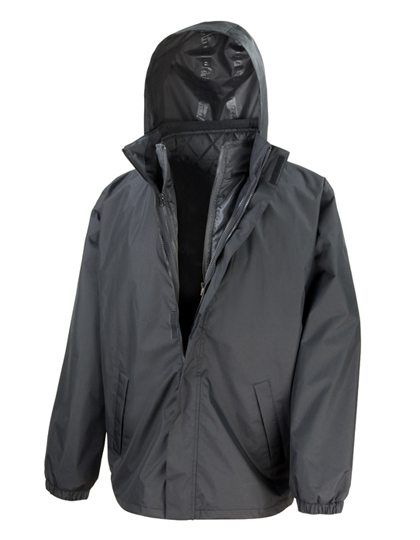 Result Core 3-in-1 Jacket With Quilted Bodywarmer