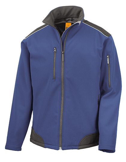 Result WORK-GUARD Ripstop Soft Shell Workwear Jacket With Cordura Panels