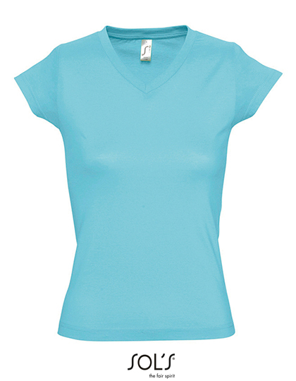 SOL´S Women´s V-Neck-T-Shirt Moon