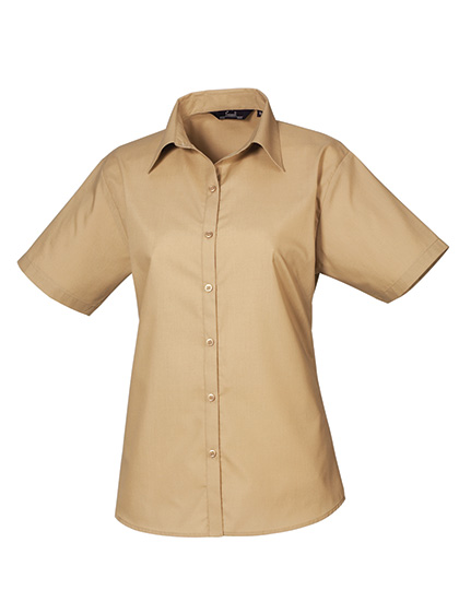 Premier Workwear Women´s Poplin Short Sleeve Blouse