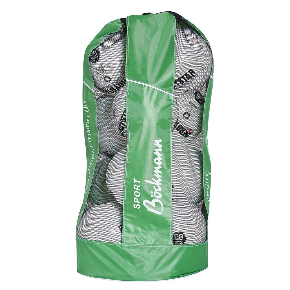 Fußball Sport Böckmann Ballsack für 10 - 12 Bälle Balltasche Ball Rucksack Netzbeutel