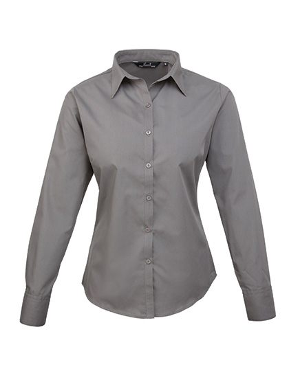 Premier Workwear Women´s Poplin Long Sleeve Blouse