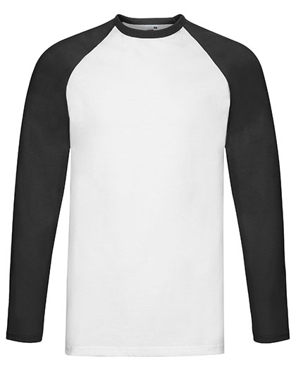 Fruit of the Loom Long Sleeve Baseball T