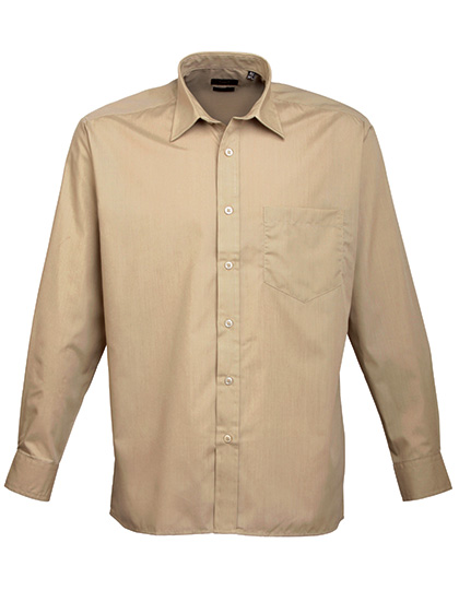 Premier Workwear Men´s Poplin Long Sleeve Shirt