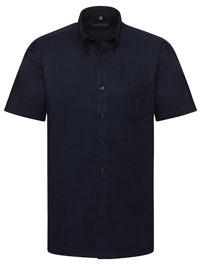 Russell Collection Men´s Short Sleeve Easy Care Oxford Shirt