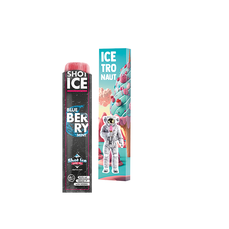 Long Box Shot Ice - Blue Berry Mint 10 5% vol