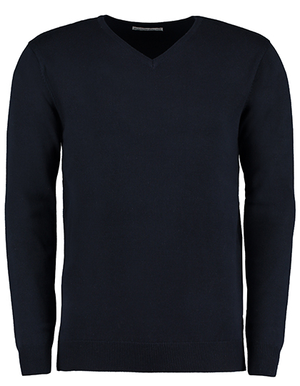 Kustom Kit Regular Fit Arundel V-Neck Sweater