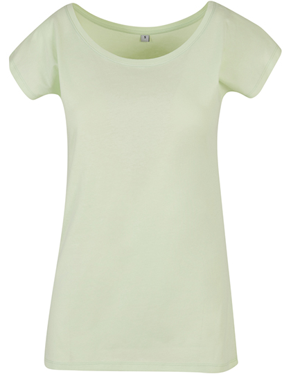 Build Your Brand Basic Ladies´ Wide Neck Tee