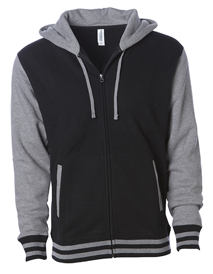 Independent Unisex Heavyweight Varsity Zip Hood