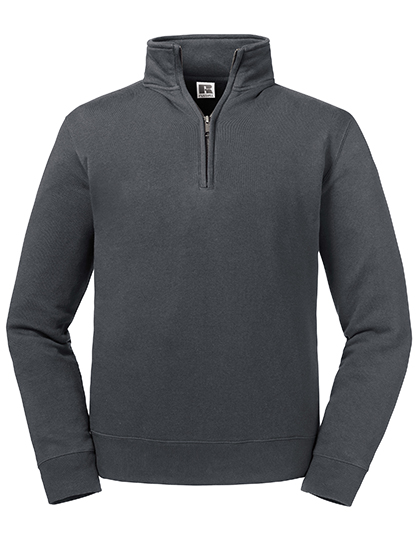 Russell Adults' Authentic 1'4 Zip Sweat