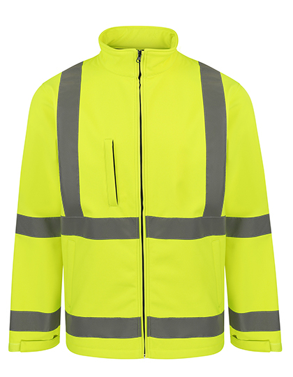 Korntex Hi-Vis Safety Softshell Jacket Turku