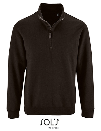 SOL´S Men´s Zip High Collar Sweatshirt Stan