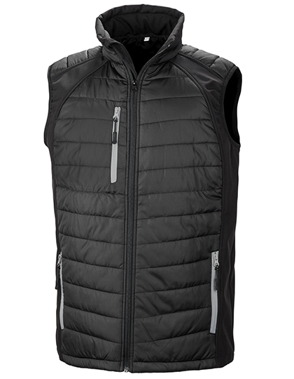 Result Genuine Recycled Recycled Compass Padded Softshell Gilet