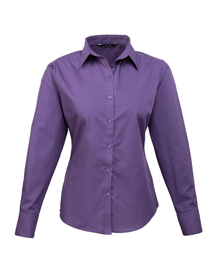 Premier Workwear Women´s Poplin Long Sleeve Blouse