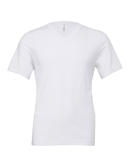 Canvas Unisex Jersey Short Sleeve V-Neck Tee