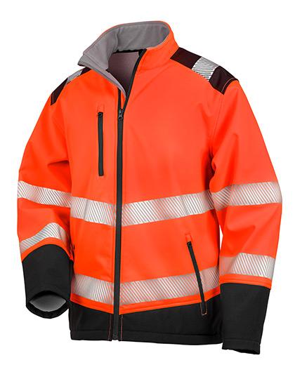 Result Safe-Guard Printable Ripstop Safety Softshell Jacket