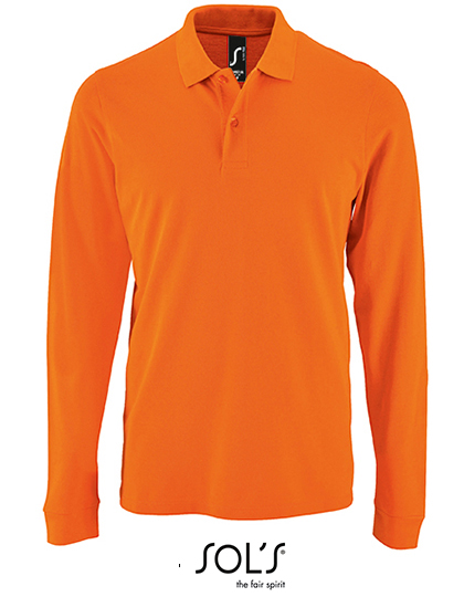 SOL´S Men´s Long-Sleeve Piqué Polo Shirt Perfect