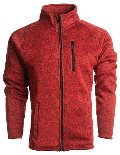 Burnside Men´s Full Zip Sweater Knit Jacket