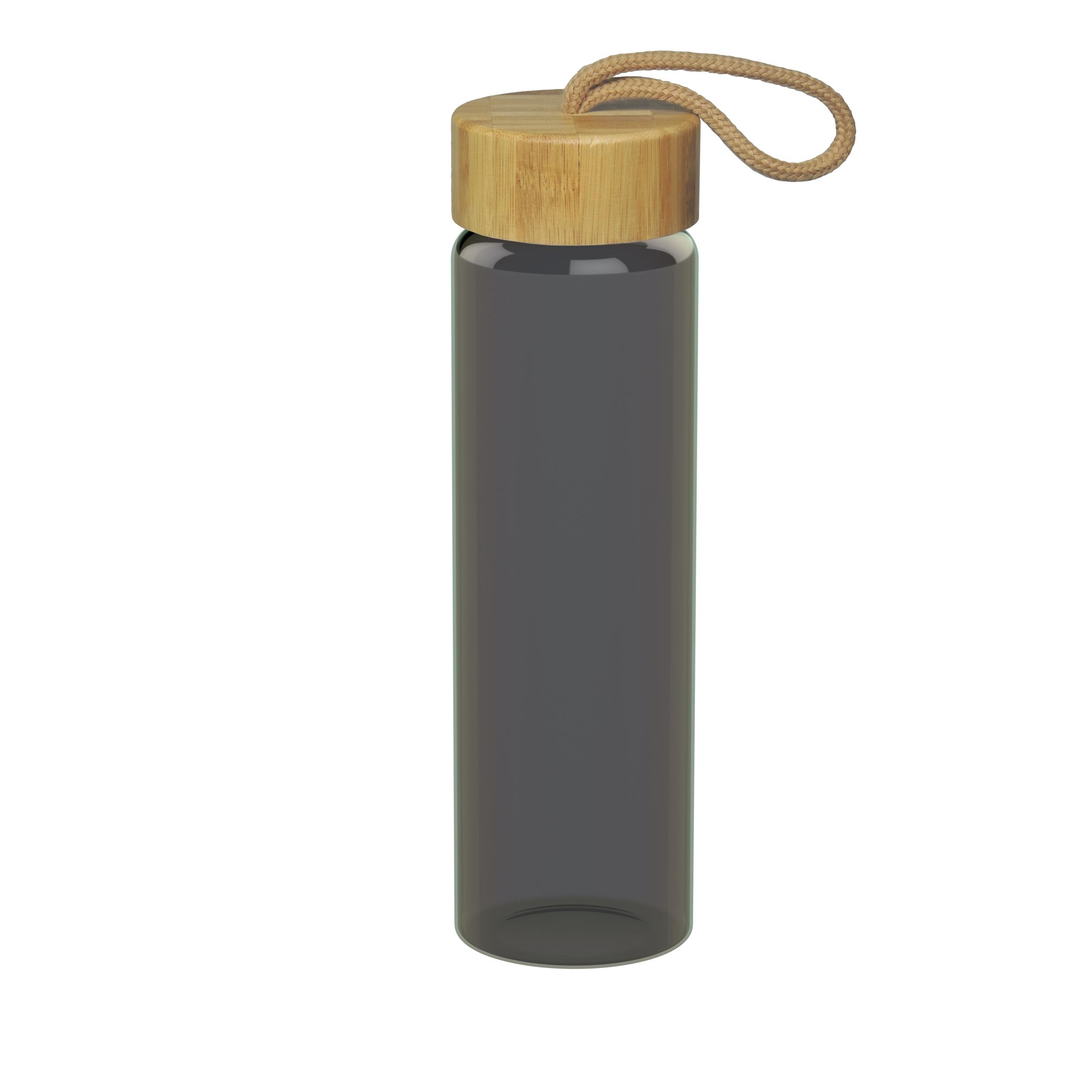 Glasflasche Bamboo, 0,65 l, colour