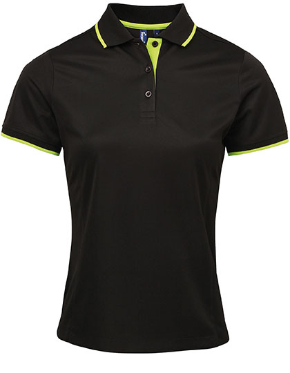 Premier Workwear Women´s Contrast Coolchecker® Polo