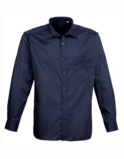 Premier Workwear Men´s Poplin Long Sleeve Shirt