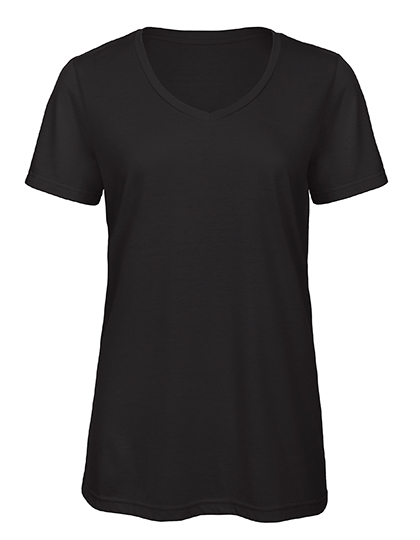 B&C BE INSPIRED Women´s V-Neck Triblend T-Shirt