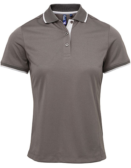 Premier Workwear Women´s Contrast Coolchecker® Polo