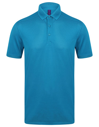 Henbury Men´s Slim Fit Stretch Polo Shirt + Wicking Finish