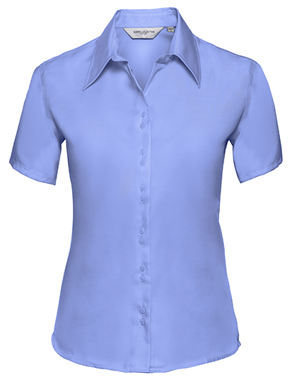 Russell Collection Ladies´ Short Sleeve Tailored Ultimate Non-Iron Shirt