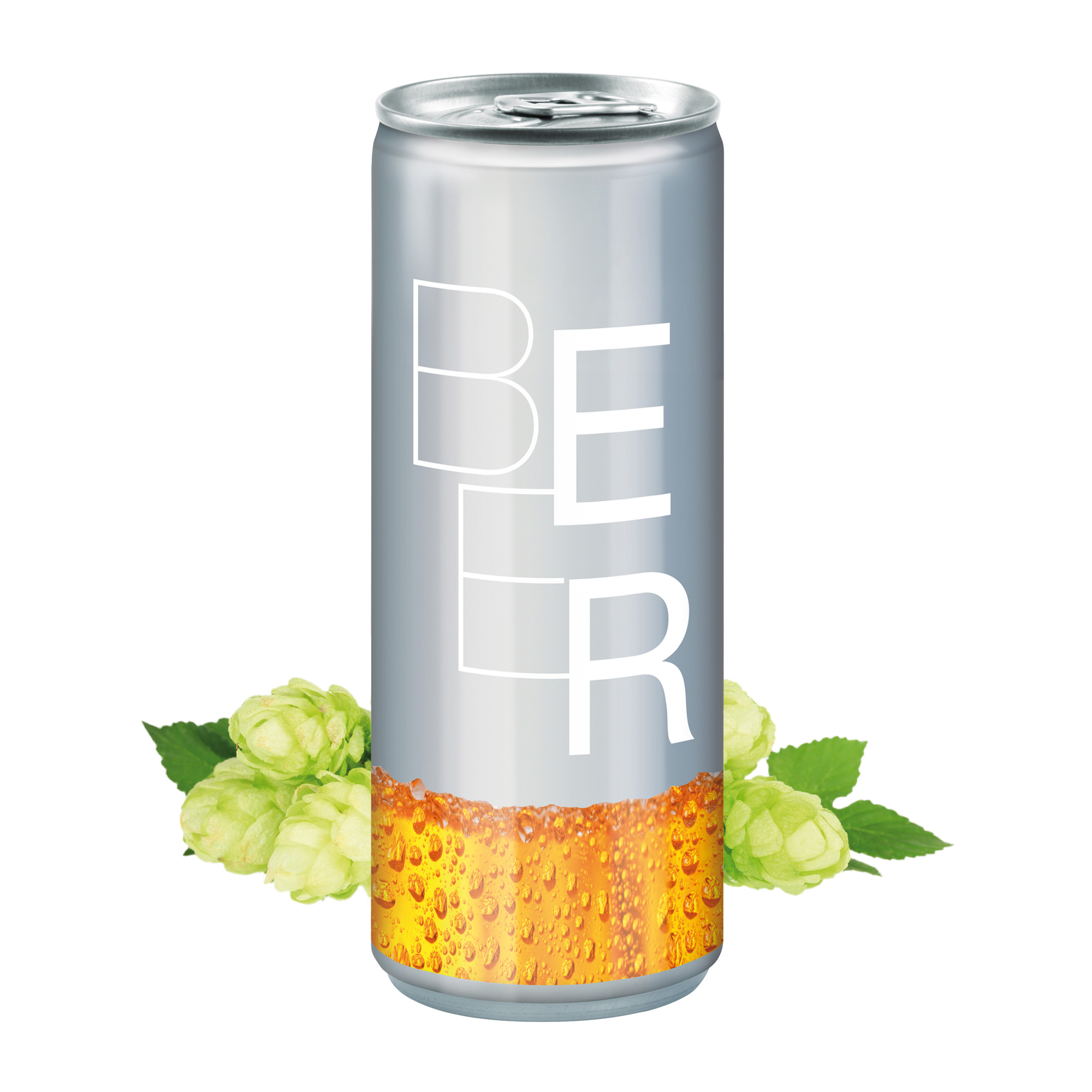 250 ml Bier - No Label Look (Exportware pfandfrei)