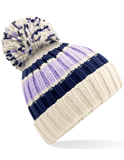 Beechfield Hygge Striped Beanie