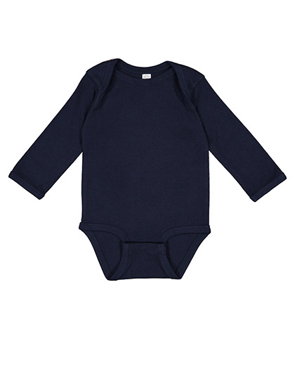 Rabbit Skins Infant Fine Jersey Long Sleeve Bodysuit