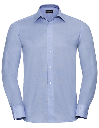 Russell Collection Men´s L'S Easy Care Tailored Oxford Shirt