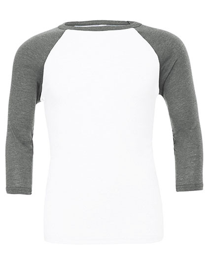 Canvas Unisex 3'4 Sleeve Baseball T-Shirt