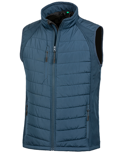 Result Genuine Recycled Recycled Compass Padded Softshell Gilet