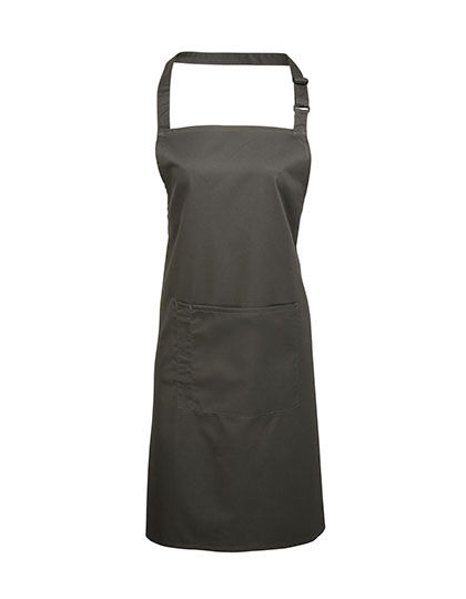 Premier Workwear Colours Collection Bib Apron With Pocket