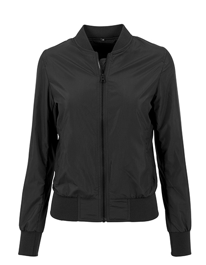 Build Your Brand Ladies´ Nylon Bomber Jacket