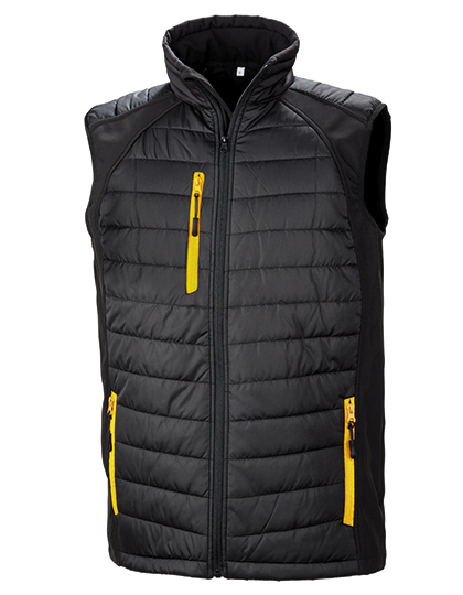 Result Genuine Recycled Recycled Compass Padded Softshell Gilet