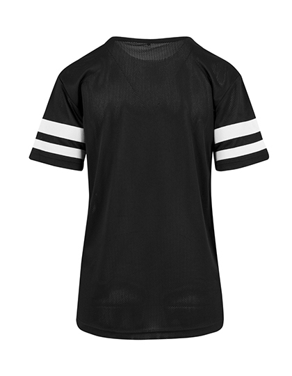 Build Your Brand Ladies´ Mesh Stripe Tee