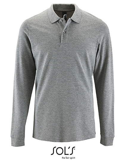 SOL´S Men´s Long-Sleeve Piqué Polo Shirt Perfect