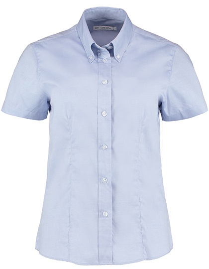 Kustom Kit Women´s Tailored Fit Corporate Oxford Shirt Short Sleeve