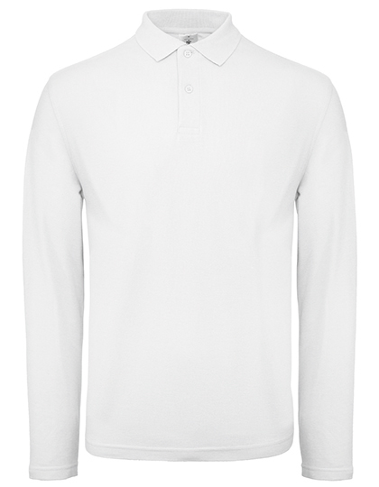 B&C BE INSPIRED Men´s Long Sleeve Polo ID.001