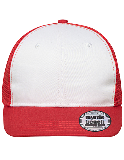 Myrtle beach 6 Panel Flat Peak Cap