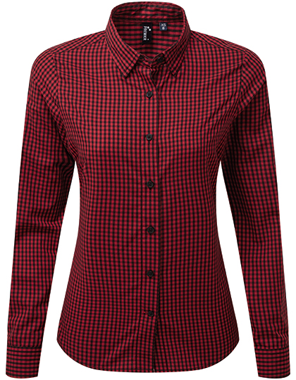 Premier Workwear Women´s Maxton Check Long Sleeve Shirt