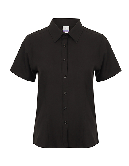 Henbury Ladies´ Wicking Short Sleeve Shirt