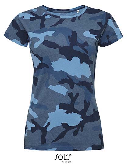 SOL´S Women´s Camo T-Shirt