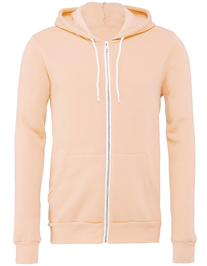 Canvas Unisex Poly-Cotton Fleece Full-Zip Hoodie