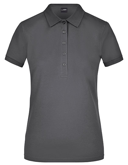 James&Nicholson Ladies´ Elastic Polo Piqué