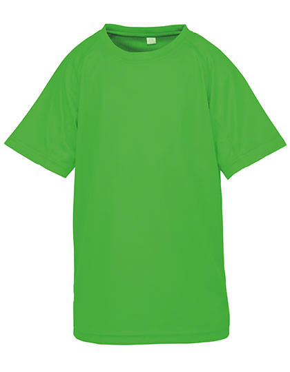 SPIRO Junior Performance Aircool Tee