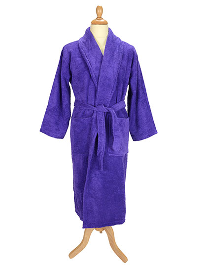 ARTG Bathrobe Shawl Collar